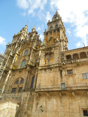 Camino francès - Cathédrale de St Jacques de Compostelle